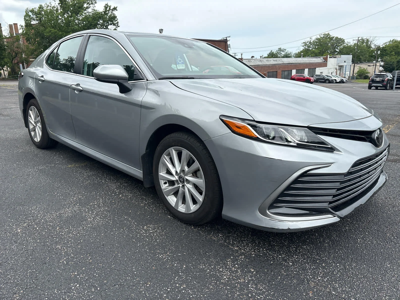 Used 2024 Celestial Silver Metallic Toyota LE image 11