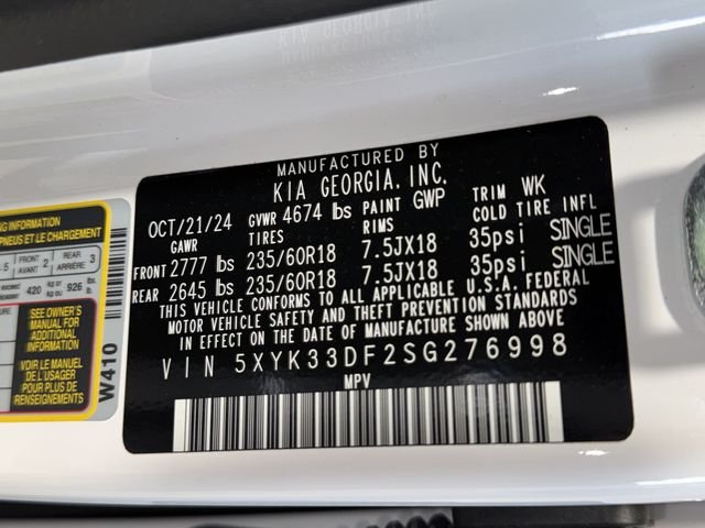 Used 2025 White Pearl Kia EX image 35