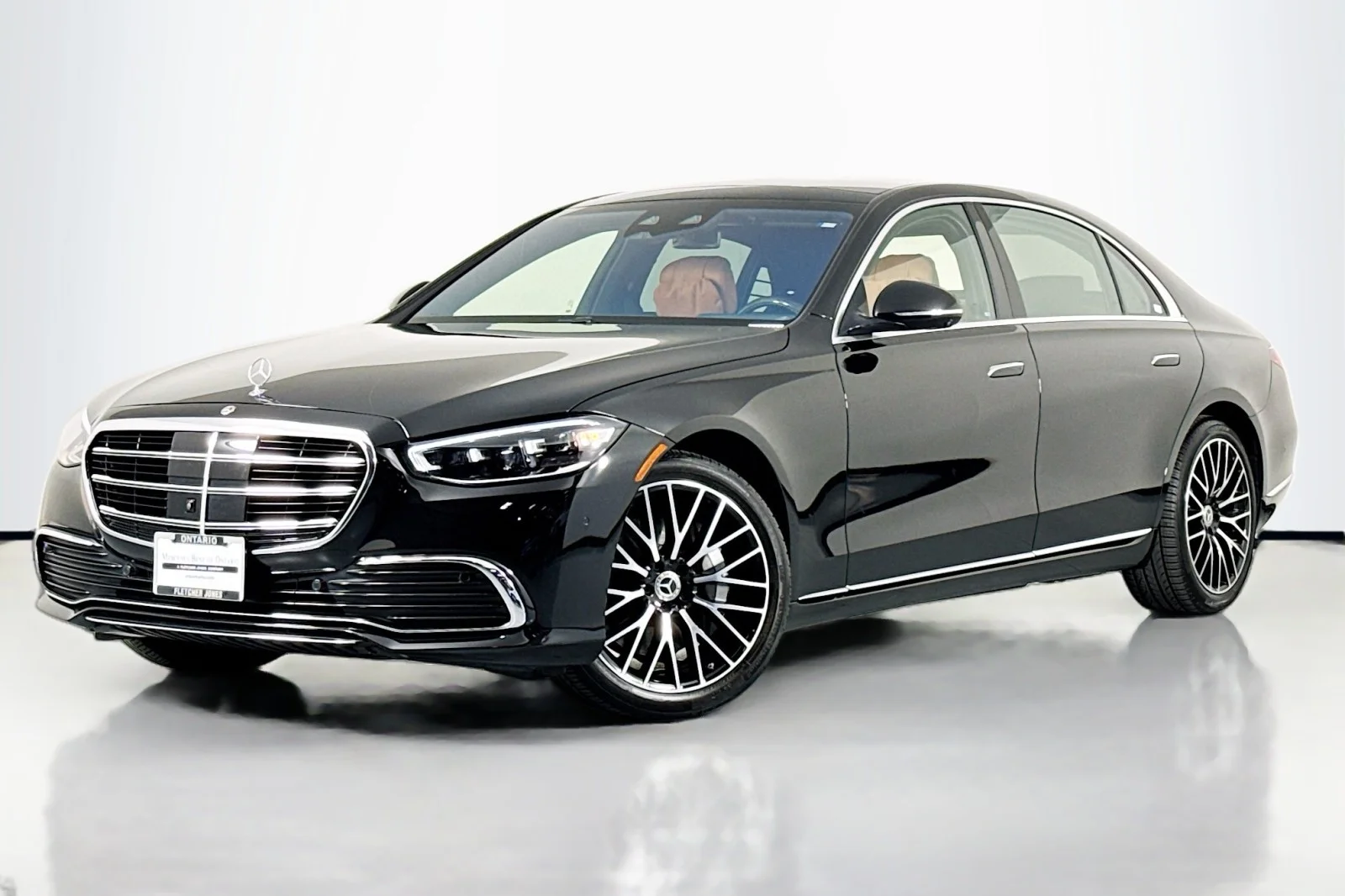 Certified Used 2026 Obsidian Black Metallic Mercedes-Benz S 500 image 1