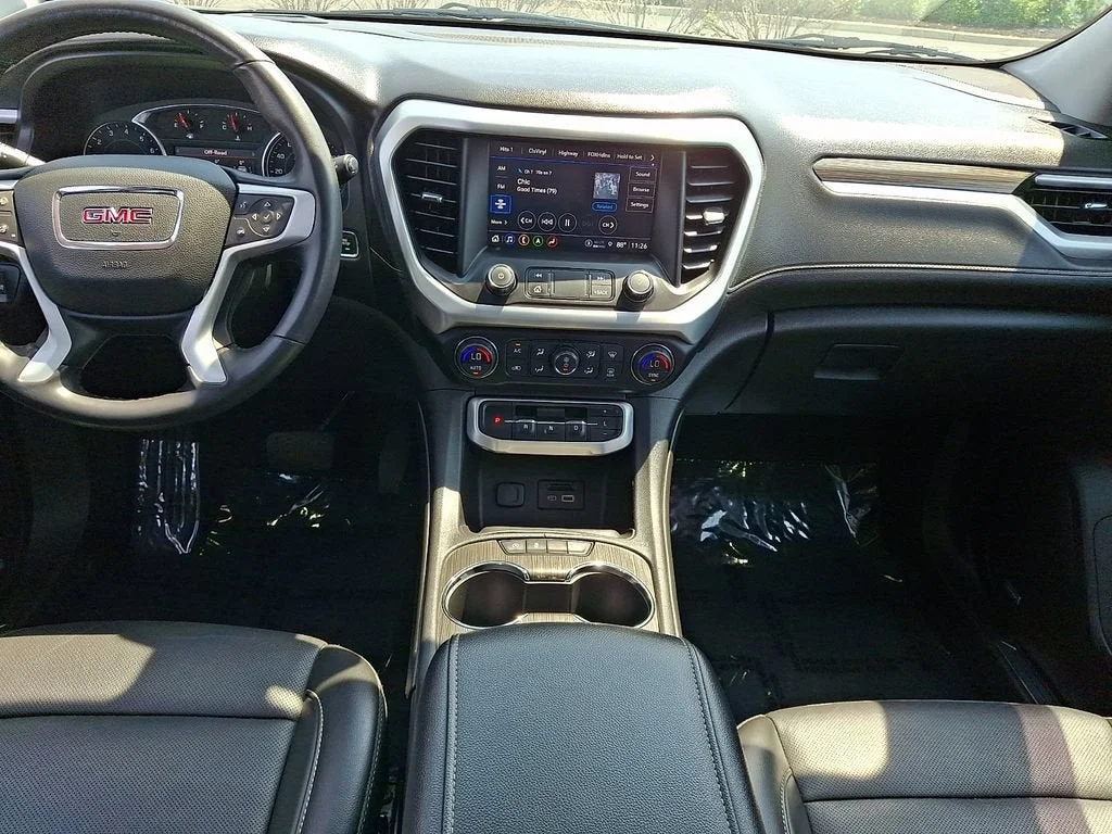 Used 2021 MIDNIGHT BLUE METALLIC GMC SLT image 49