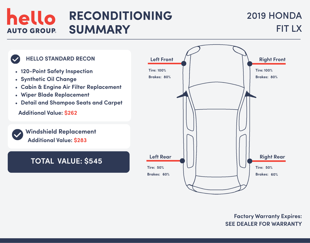 Used 2019 Modern Steel Metallic Honda LX image 3