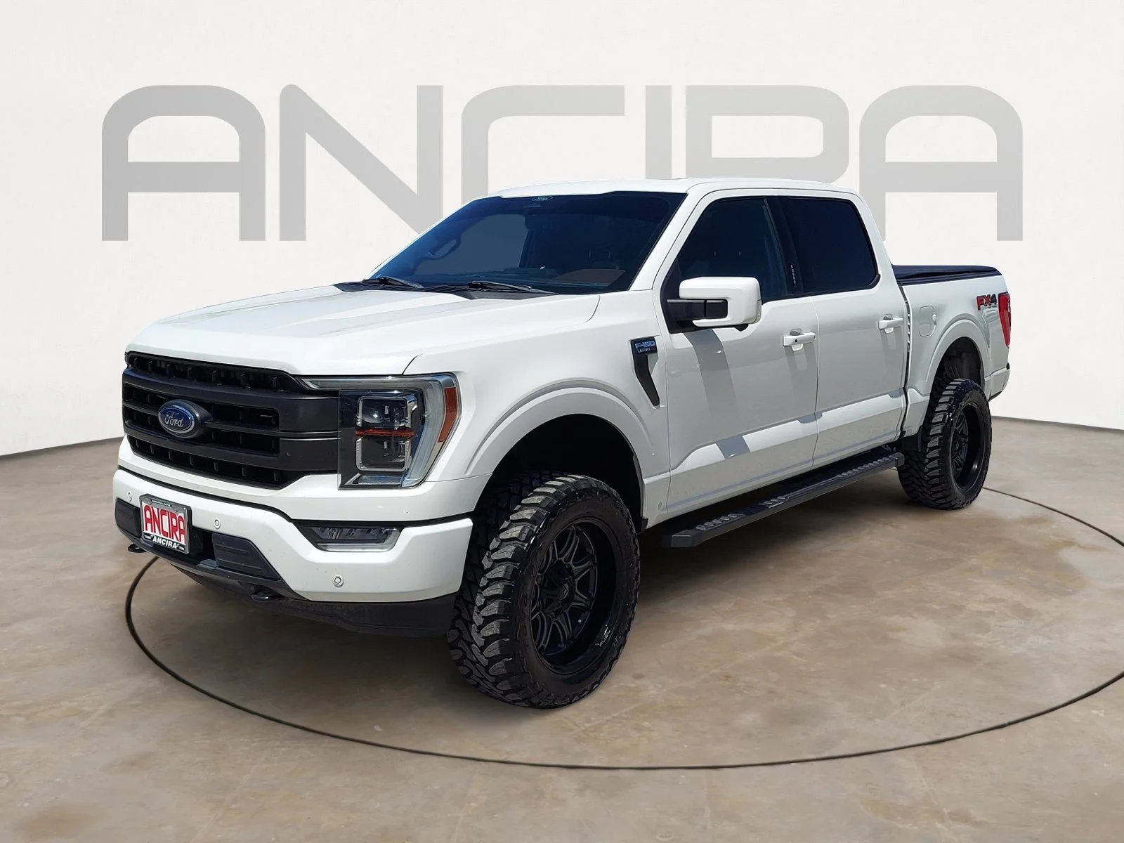 Used 2022 White Metallic Ford LARIAT image 6