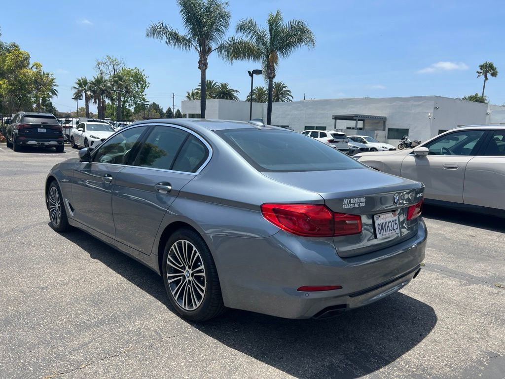 Used 2019 Bluestone Metallic BMW 540i image 4