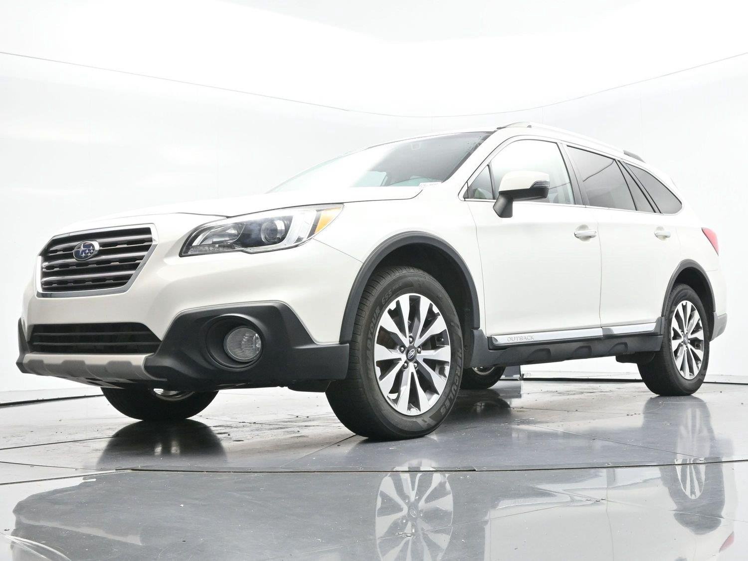 Used 2017 Crystal White Pearl Subaru Touring image 47