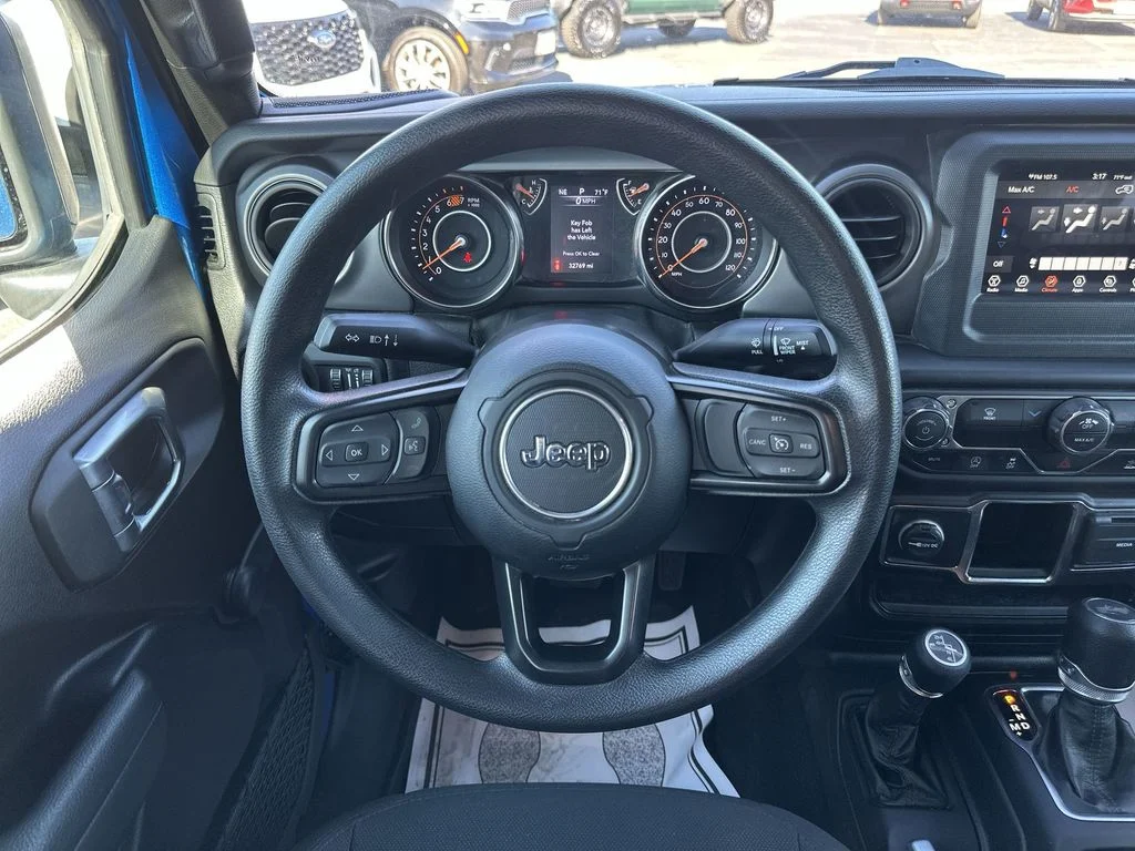 Used 2022 Blue Jeep Unlimited Willys image 14