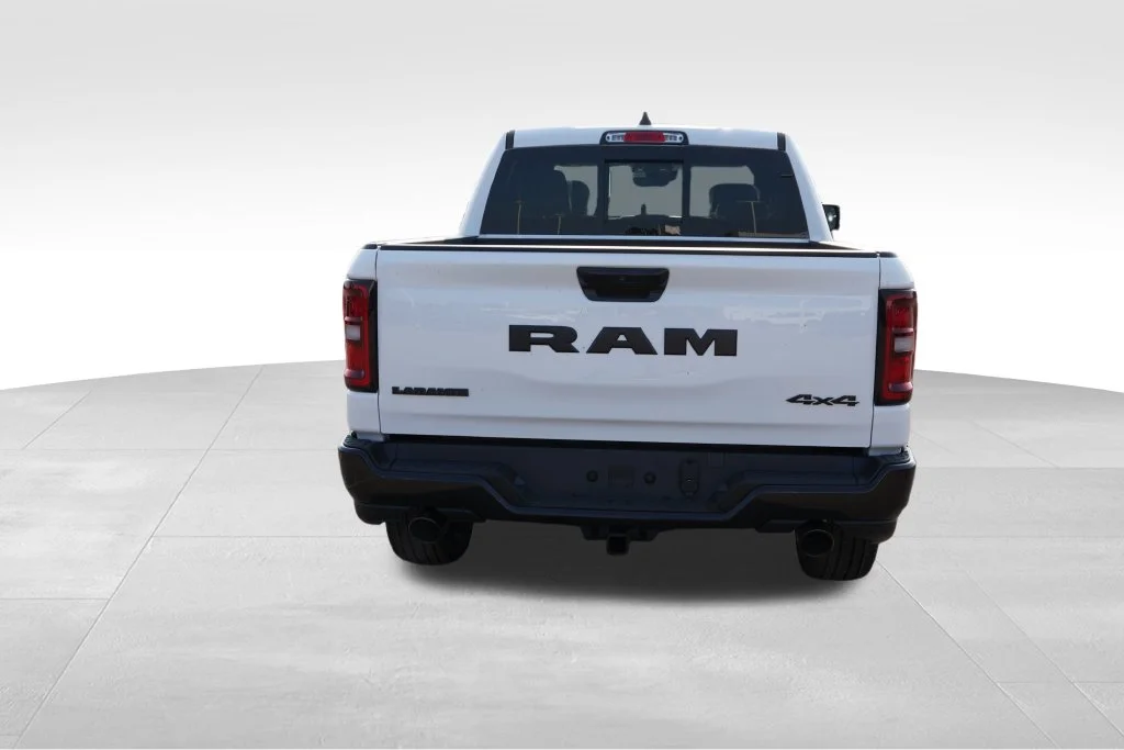 New 2026 Bright White Clear-Coat Exterior Paint RAM Laramie image 4