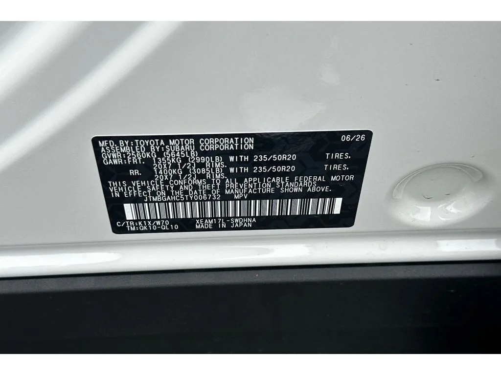New 2026 CRYSTAL WHITE PEARL Subaru Touring image 26