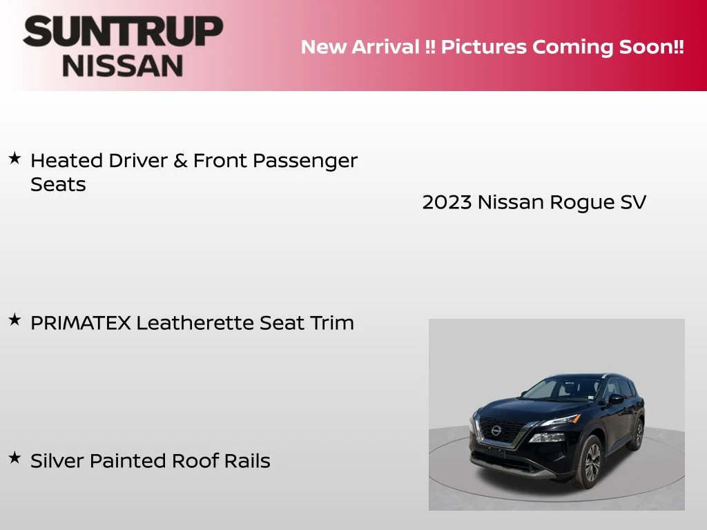 Used 2023 Black Nissan SV image 13