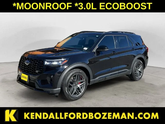 Certified Used 2025 Black Metallic Ford ST image 1