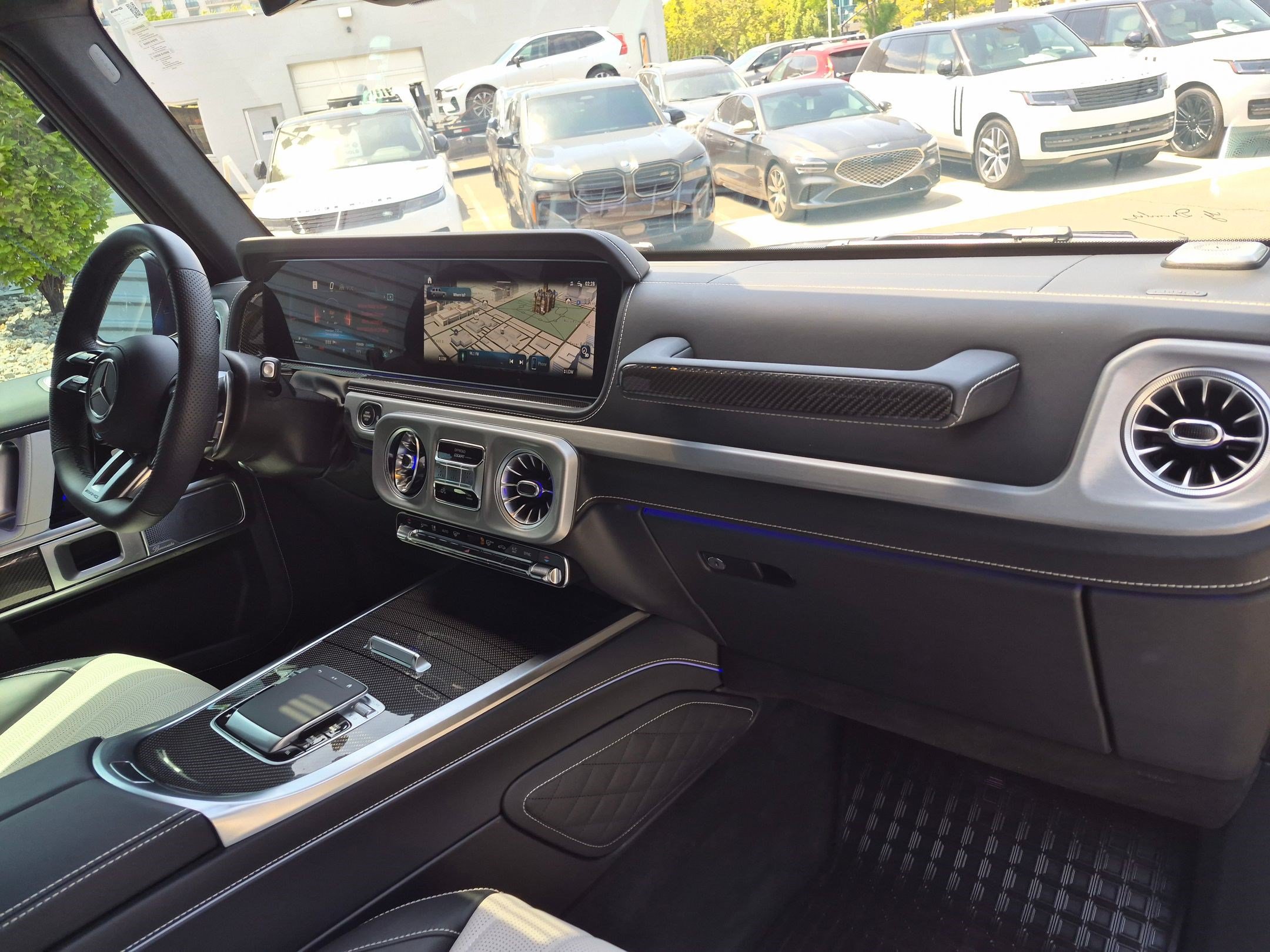 Used 2025 Brilliant Blue Metallic Mercedes-Benz AMG® G 63 image 30