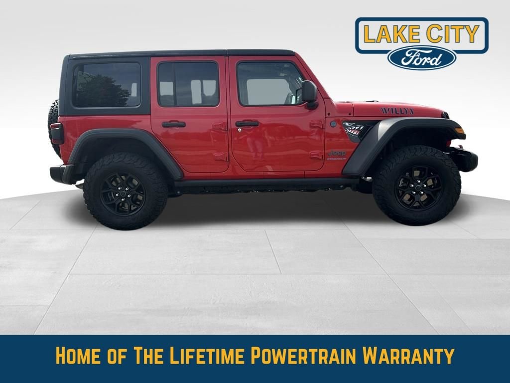 Used 2024 Firecracker Red Clearcoat Jeep Willys 4xe image 7
