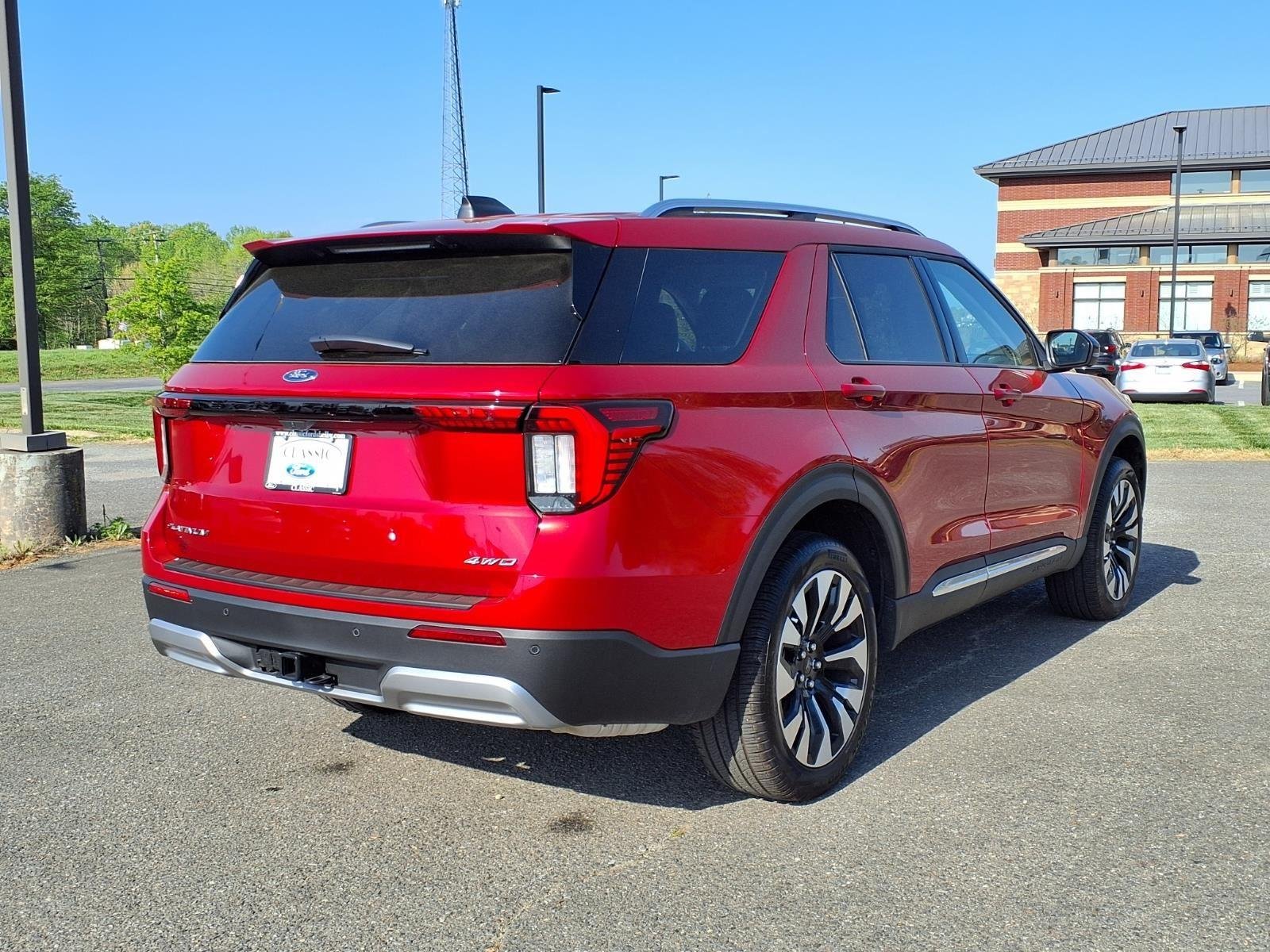 Used 2026 Rapid Red Metallic Tinted Clearcoat Ford Platinum image 2