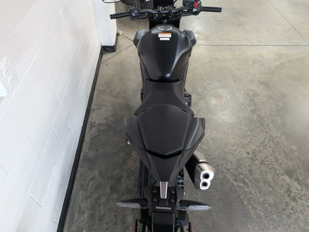 New 2025 MATTE BLACK METALLIC Honda Powersports  image 9