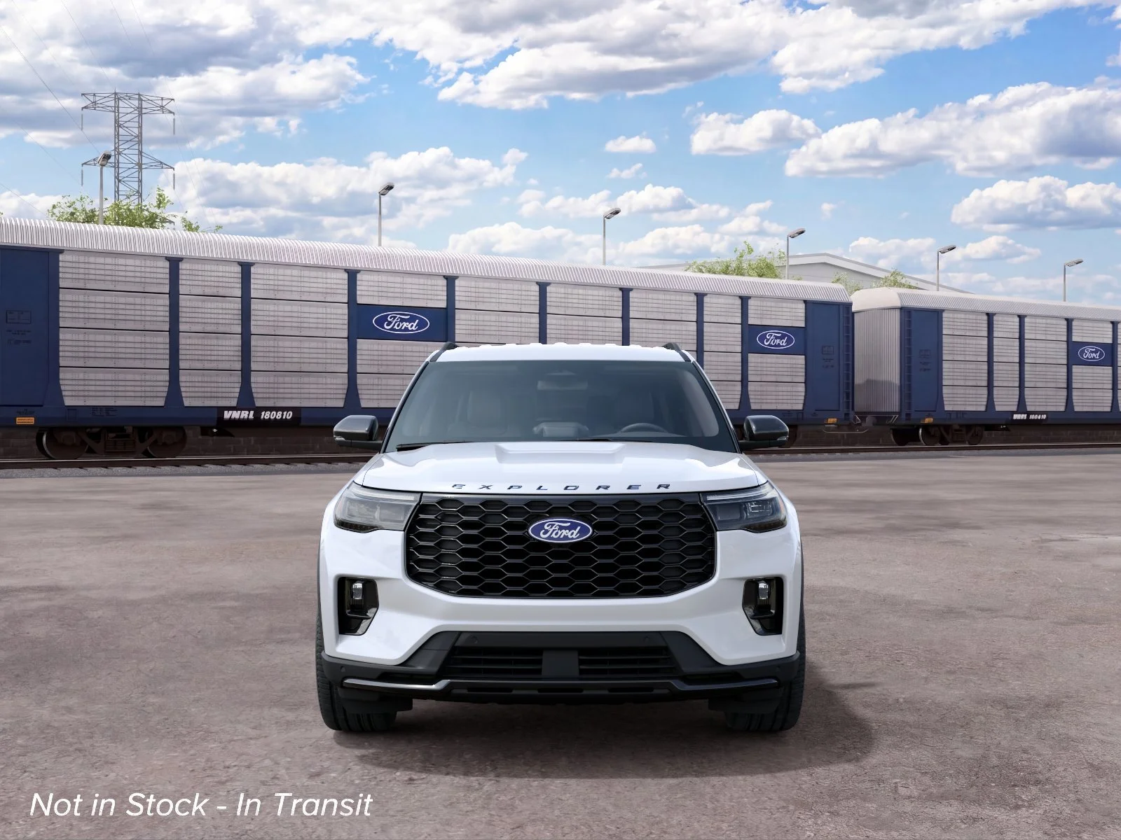 New 2027 Star White Metallic Tri-Coat Ford ST-Line image 3