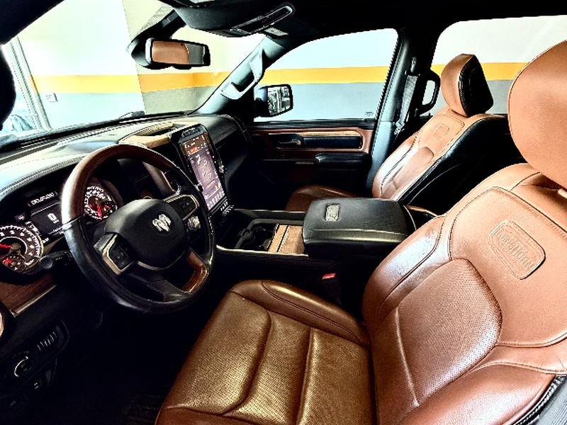 Used 2019 Diamond Black Crystal Pearlcoat Ram Longhorn image 10