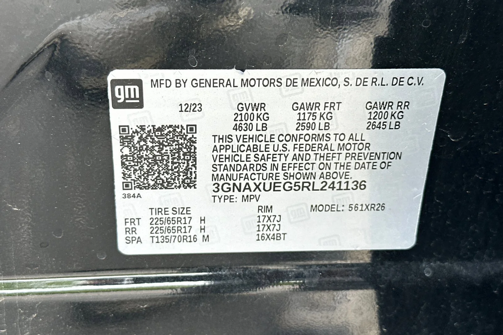 Used 2024 Mosaic Black Metallic Chevrolet LT image 29