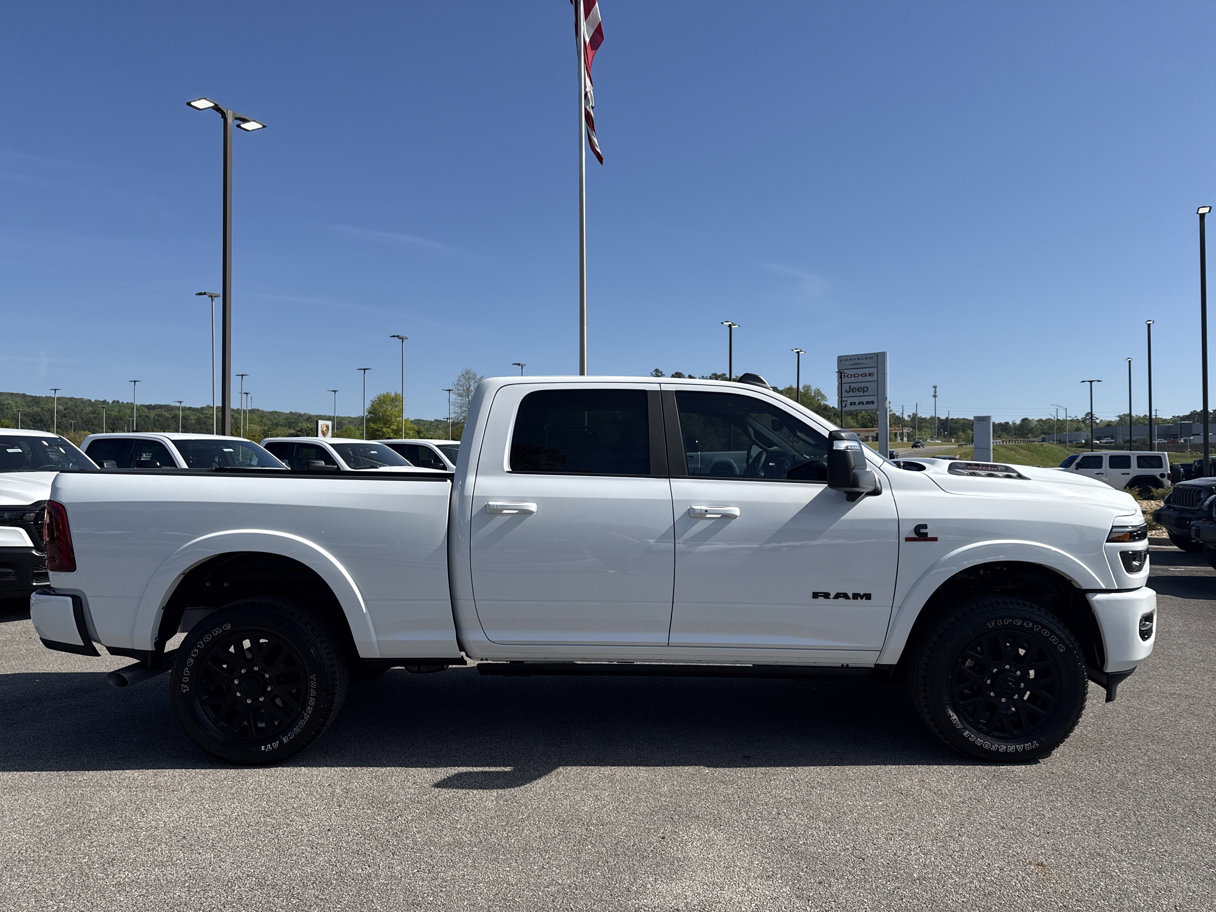 New 2026 Bright White Clearcoat RAM Limited image 8