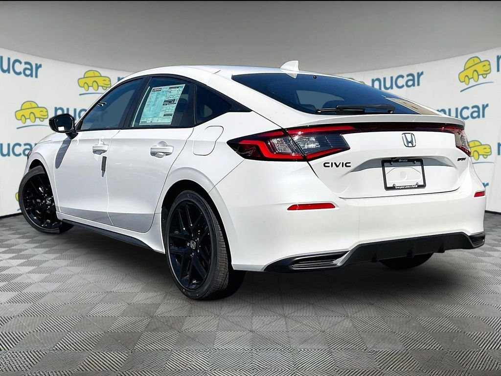 New 2026 Platinum White Pearl Honda Sport image 5