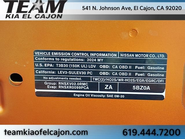 Used 2024 Orange Nissan SR image 34