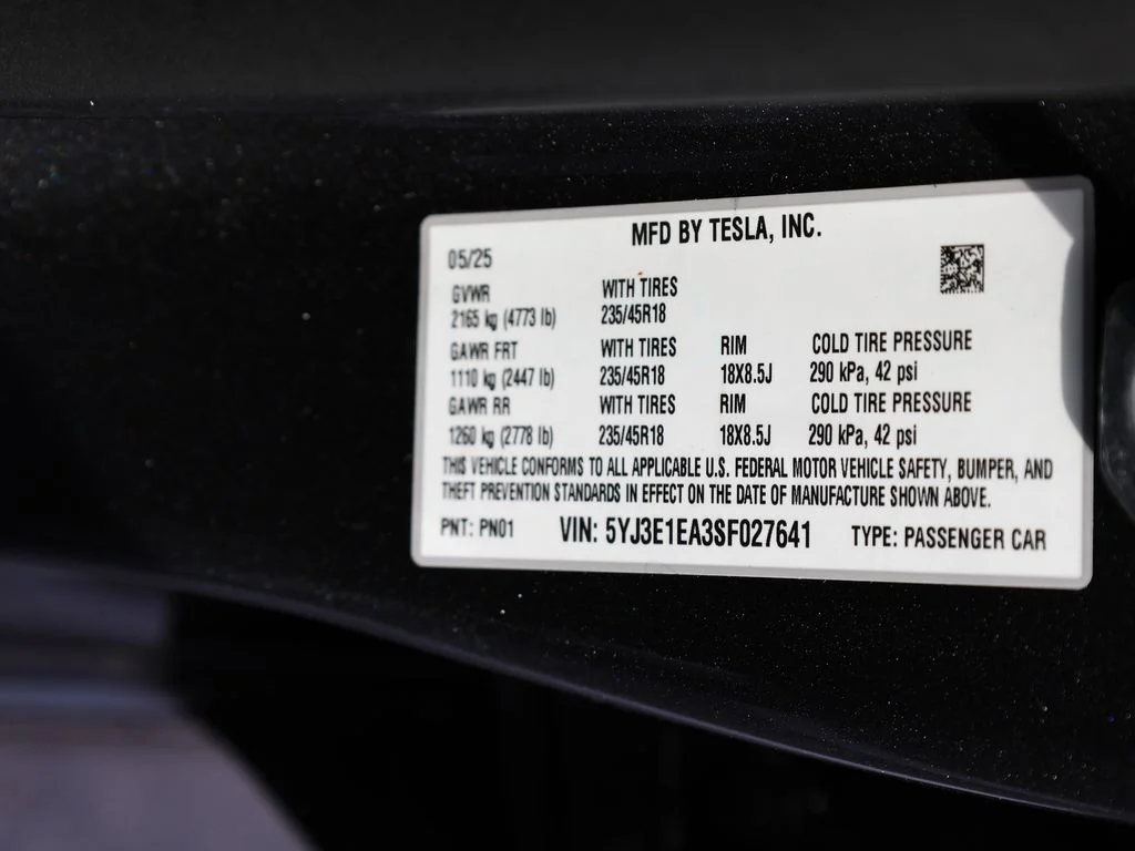 Used 2025 Gray Tesla Long Range image 42