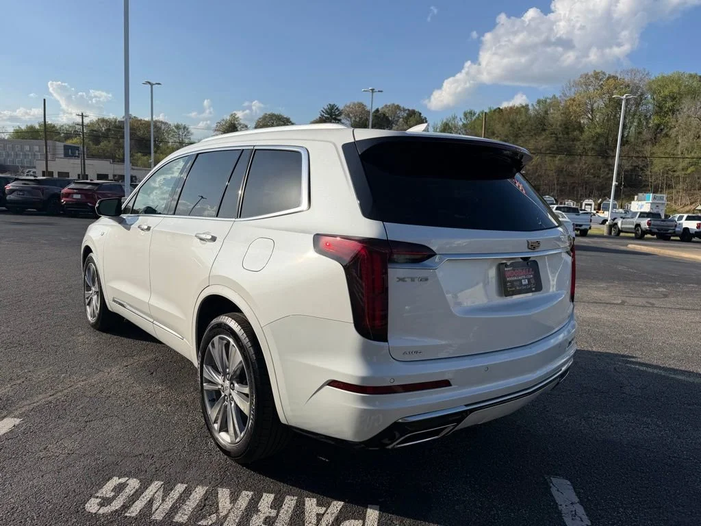 Used 2024 Crystal White Tricoat Cadillac Premium Luxury image 5