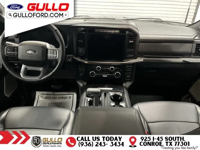Certified Used 2024 Agate Black Metallic Ford Lariat image 11