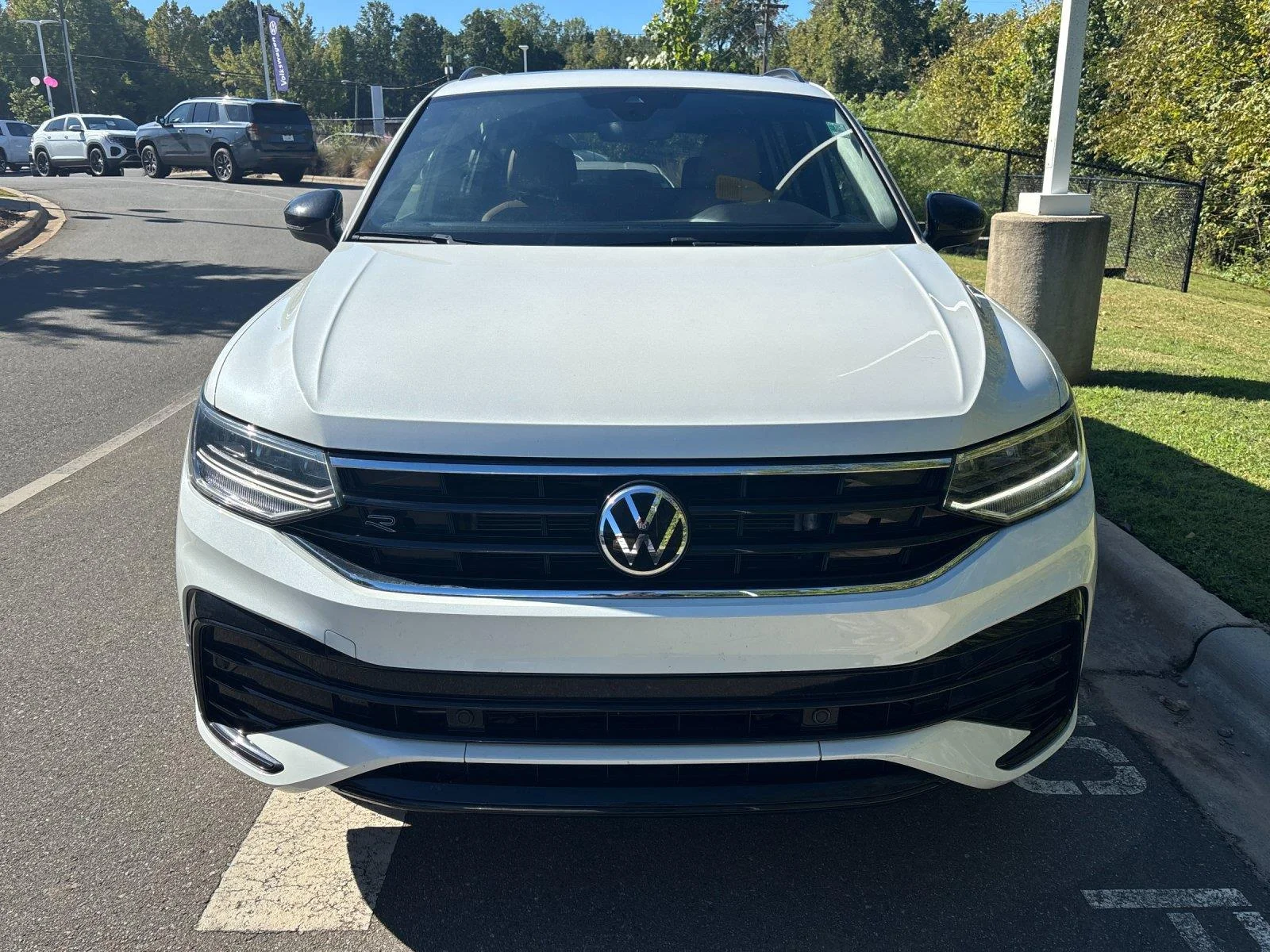 Certified Used 2024 Opal White Pearl Volkswagen SE R-Line Black image 8