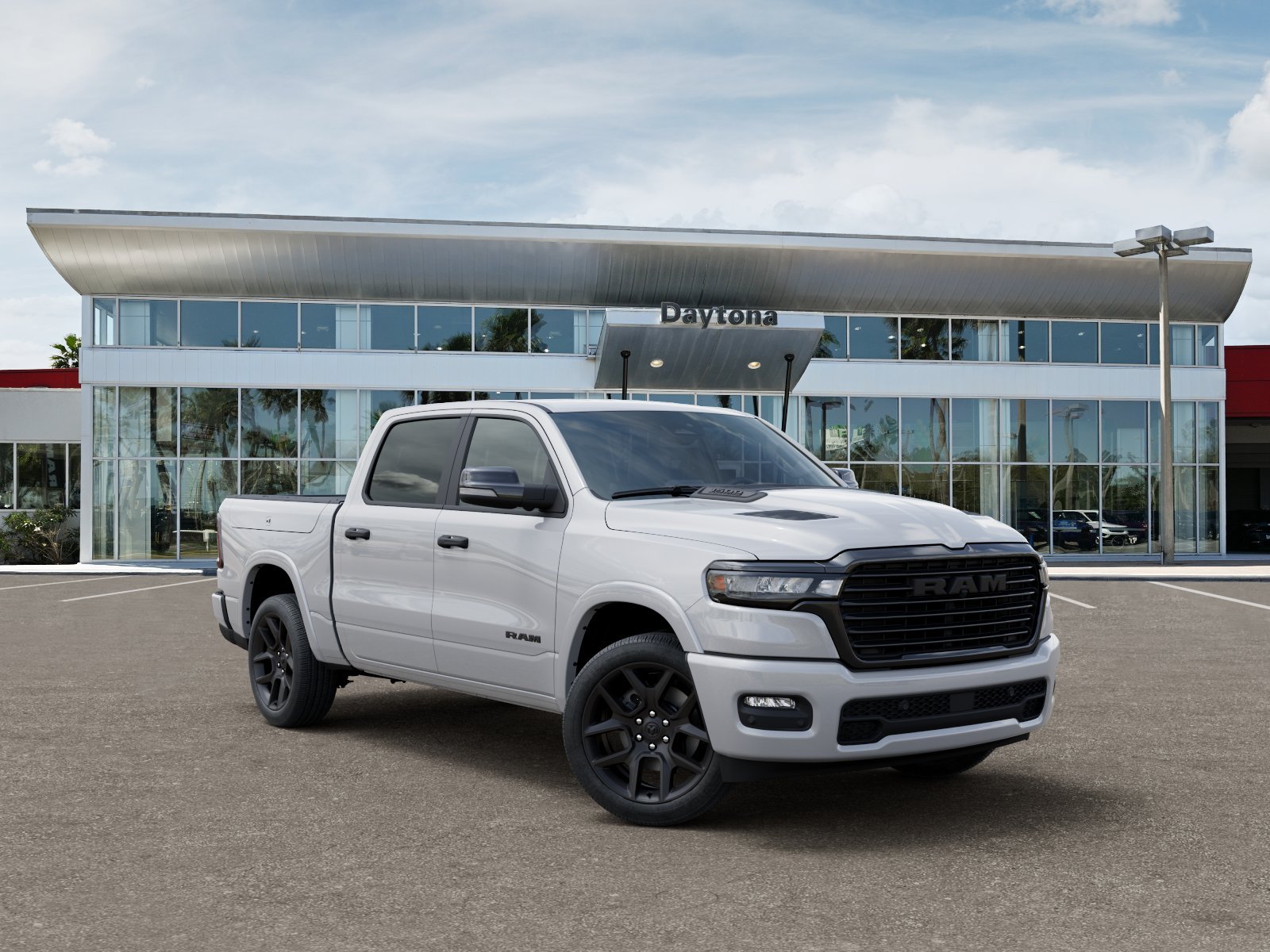New 2026 Ivory White Tri-Coat Pearlcoat RAM Laramie image 31