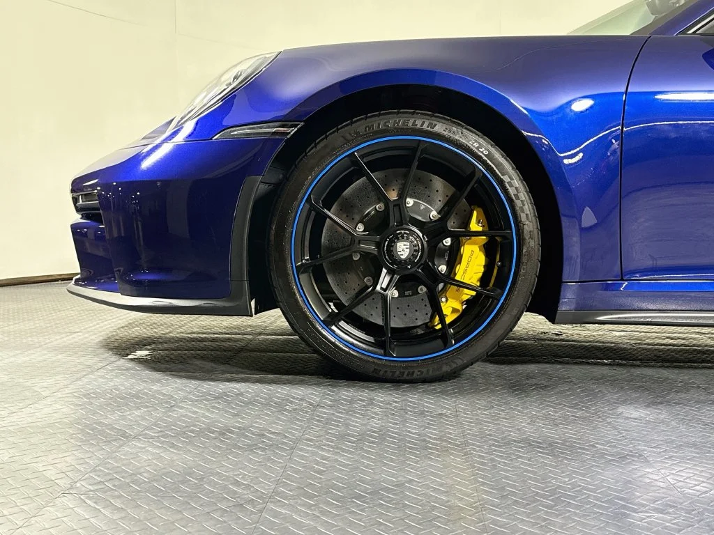Used 2023 Gentian Blue Metallic Porsche GT3 image 30