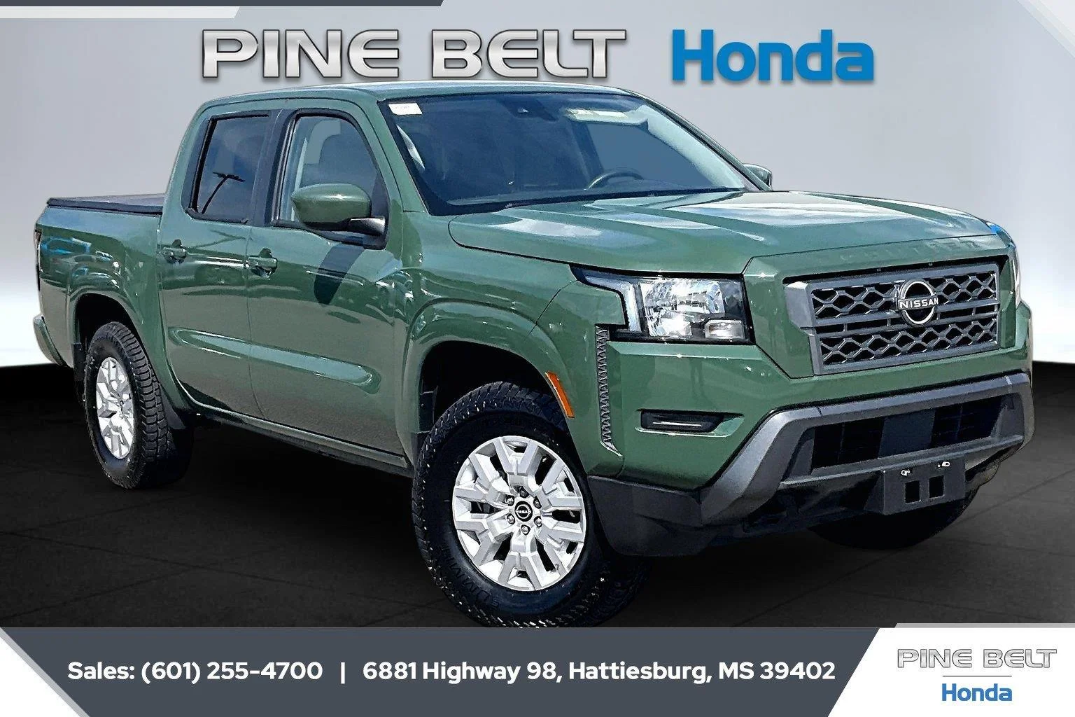 Used 2023 Tactical Green Metallic Nissan SV image 1