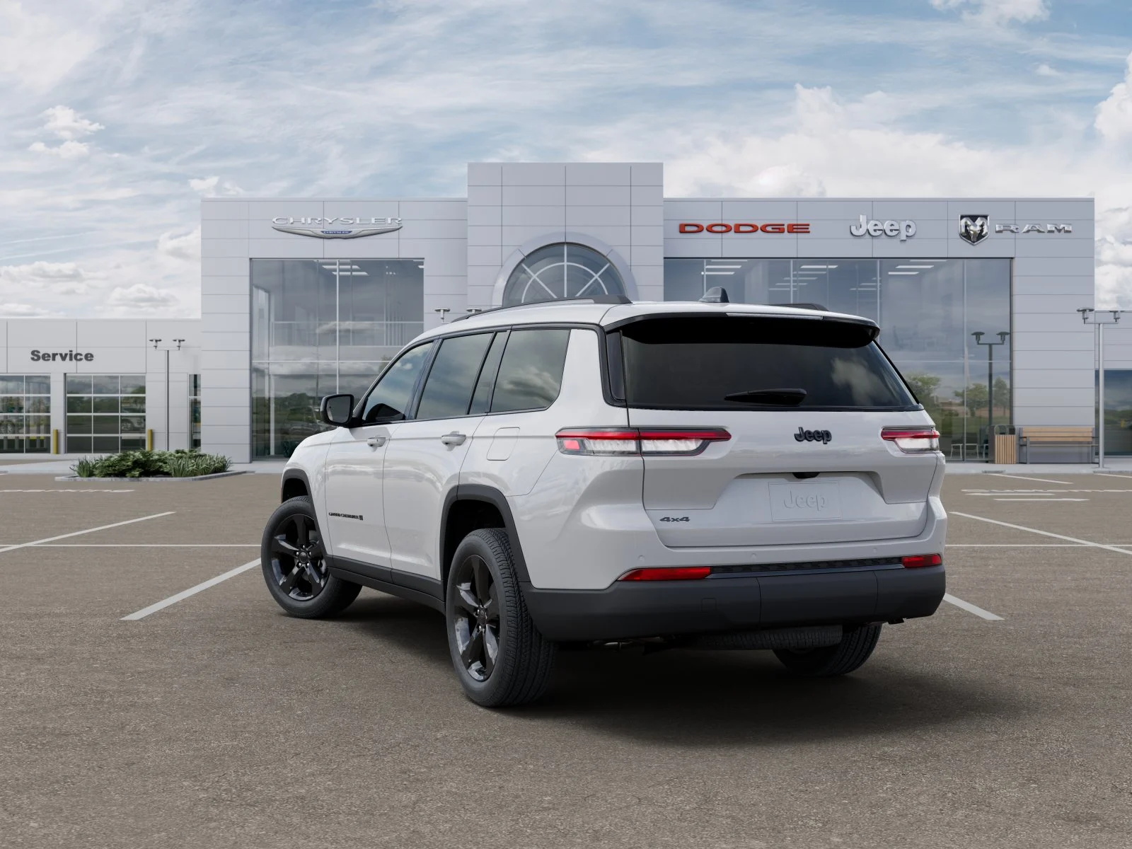 New 2025 Bright White Clear-Coat Exterior Paint Jeep Altitude X image 30
