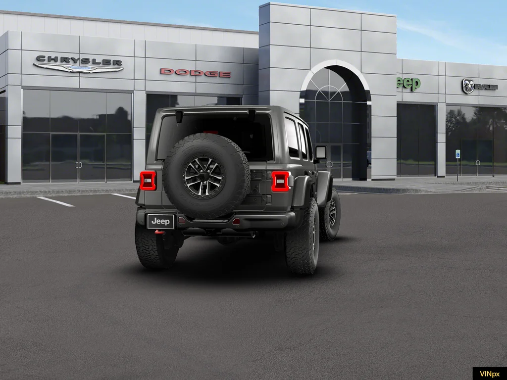 New 2026 Granite Crystal Metallic Clear-Coat Exterior Paint Jeep Rubicon X image 13