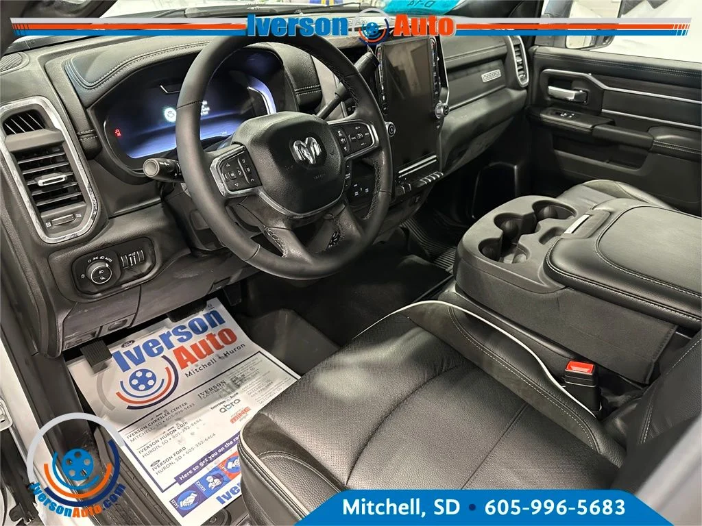 New 2026 Bright White Clear-Coat Exterior Paint RAM Laramie image 16