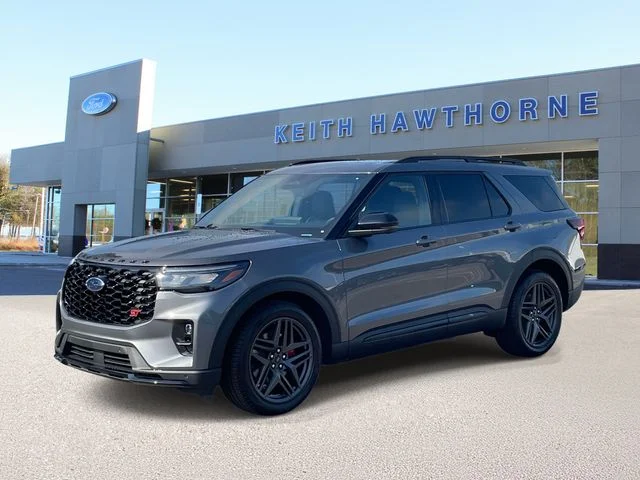 New 2026 Carbonized Gray Metallic Ford ST image 3