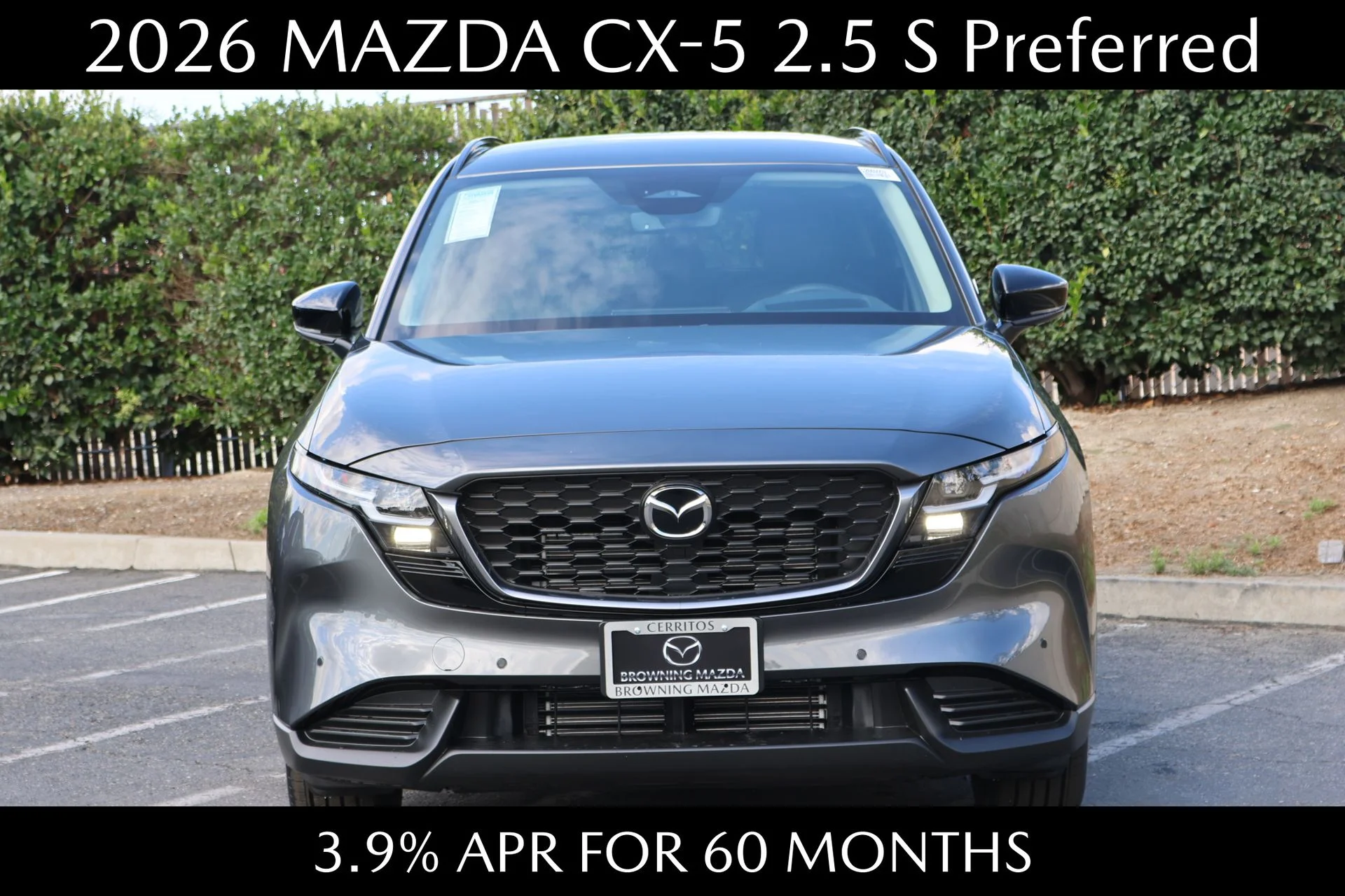 New 2026 Machine Gray Metallic Mazda 2.5 S Preferred AWD image 3