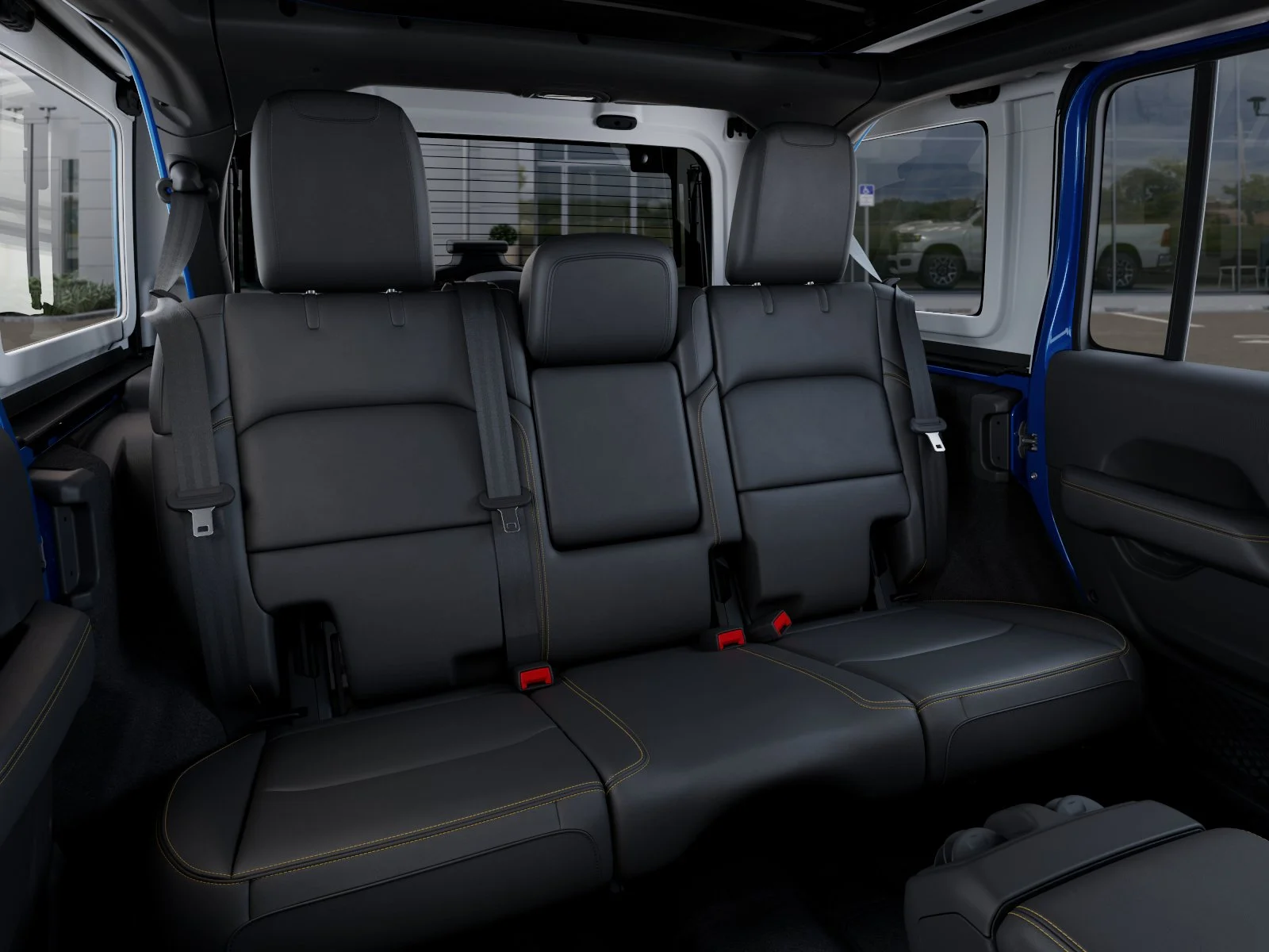 New 2026 Hydro Blue Pearl-Coat Exterior Paint Jeep Sahara image 25