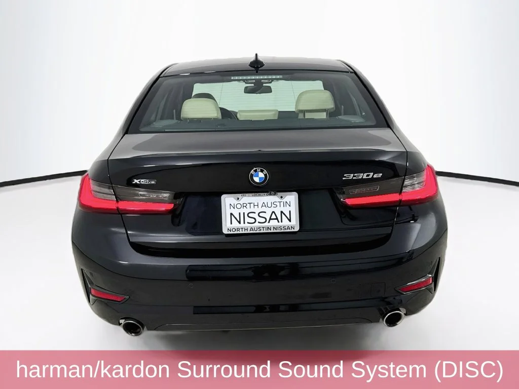 Used 2021 Black BMW 330e xDrive image 6