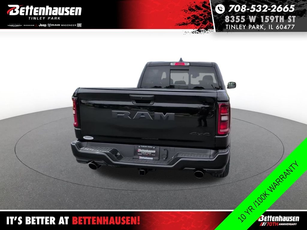 New 2026 Diamond Black Crystal Pearl-Coat Exterior Paint RAM  image 7