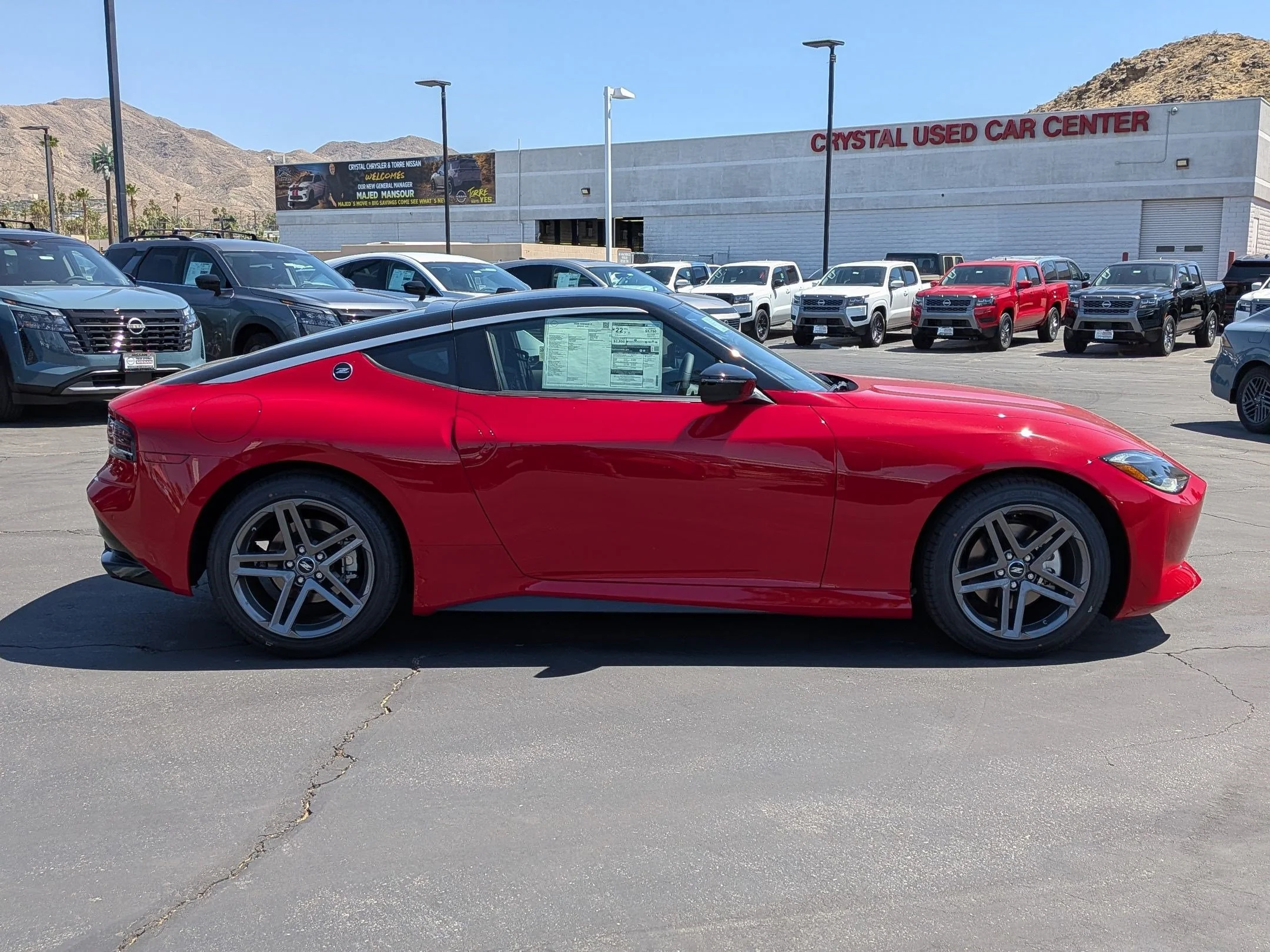 New 2026 Solid Red/Super Black Nissan Sport image 5