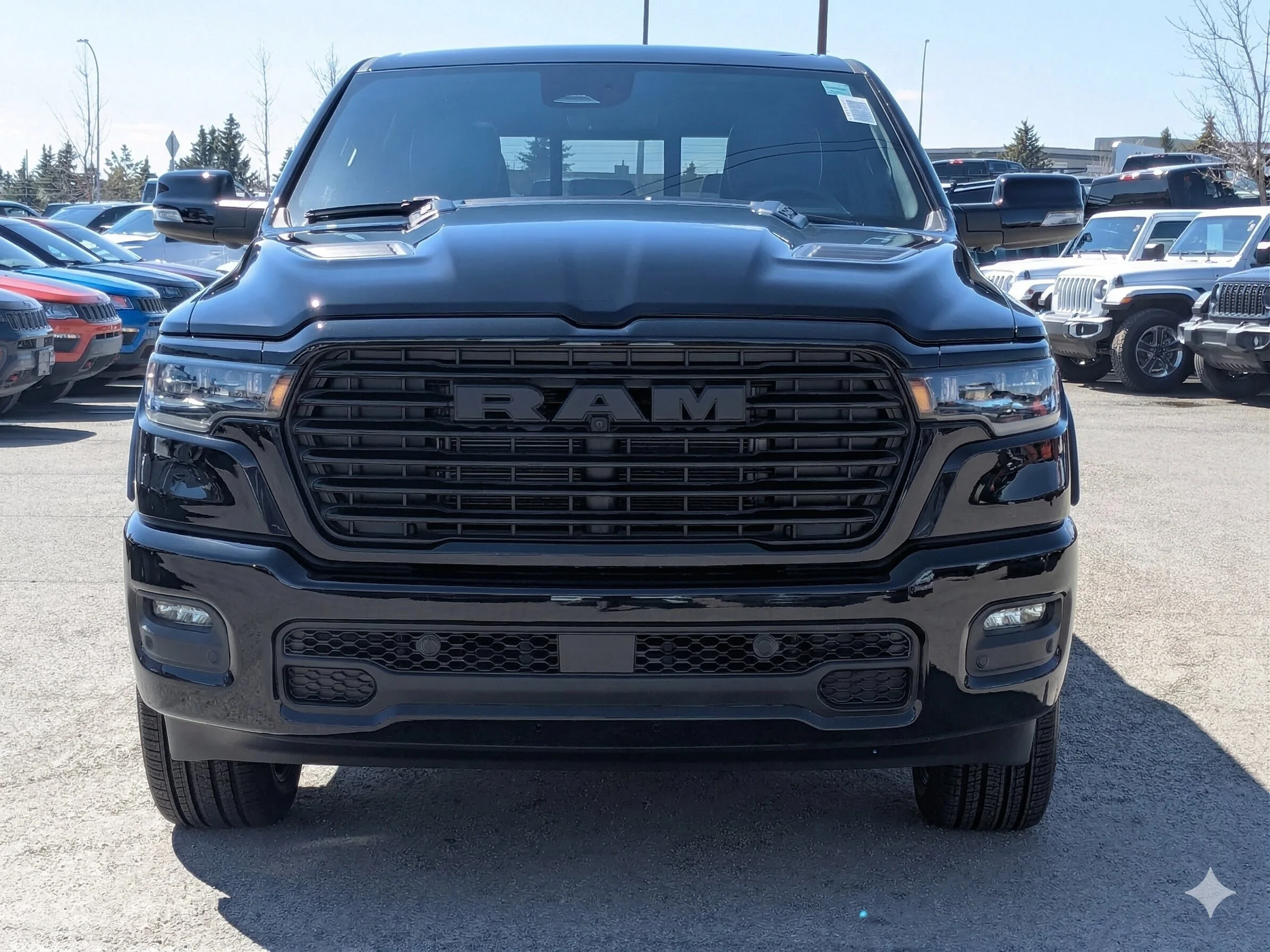 New 2026 Black RAM Laramie - - Night Edition - Laramie Lvl 2 Grp - Advanced Safety Grp II - 3.0L Hurricane Twin Turbo & image 3