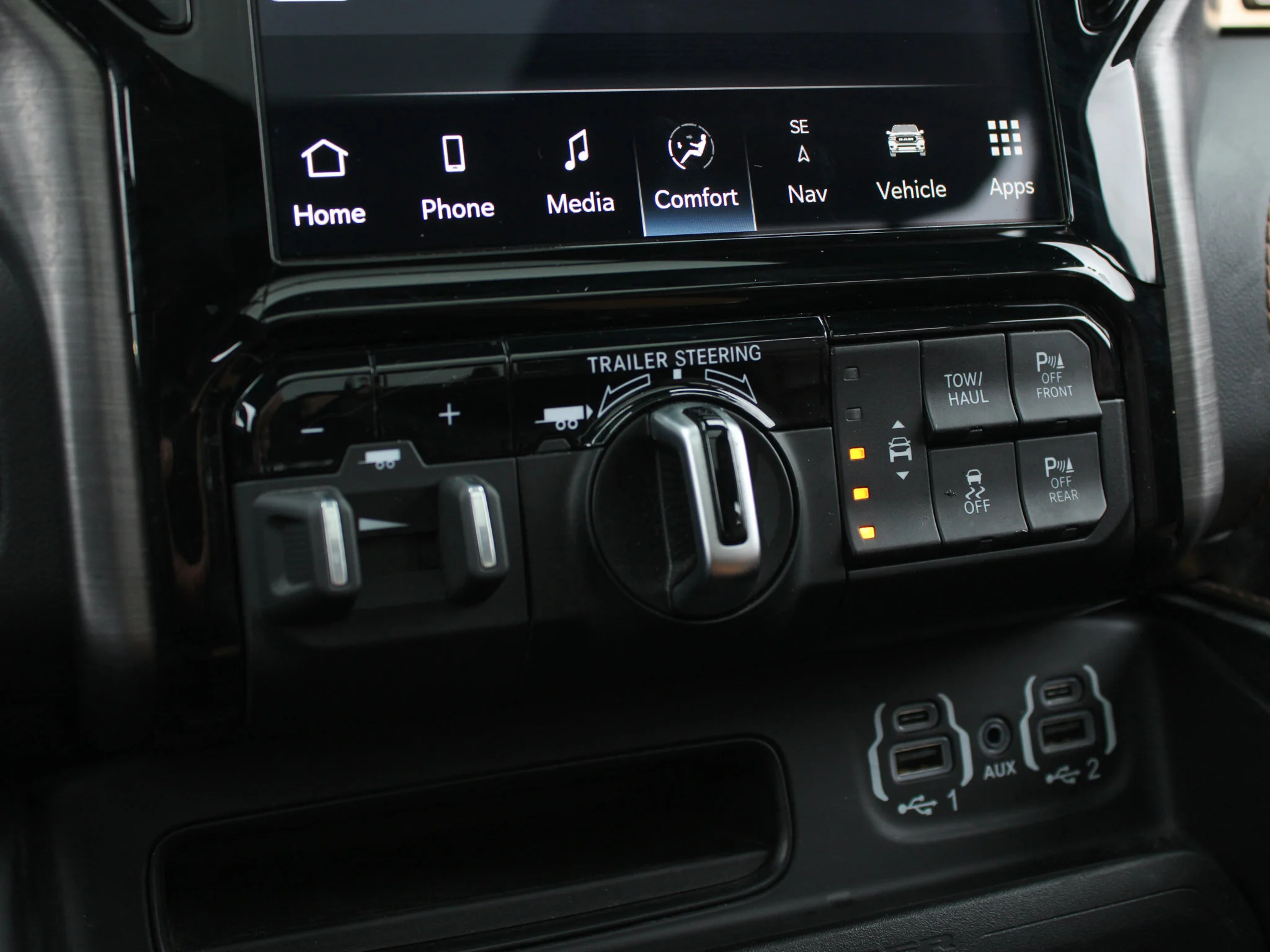 Certified Used 2023 Black RAM Limited Longhorn * No Accidents | HEMI V8 | Apple CarPlay | Trailer Tow | Adaptive Cruise | Sunroof image 25