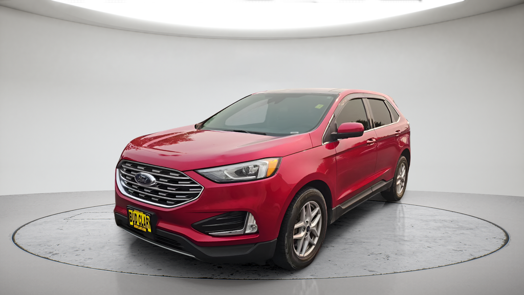 Used 2021 Red Ford SEL image 11
