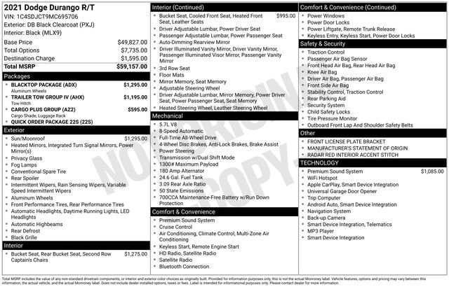 2021 Dodge Durango R/T