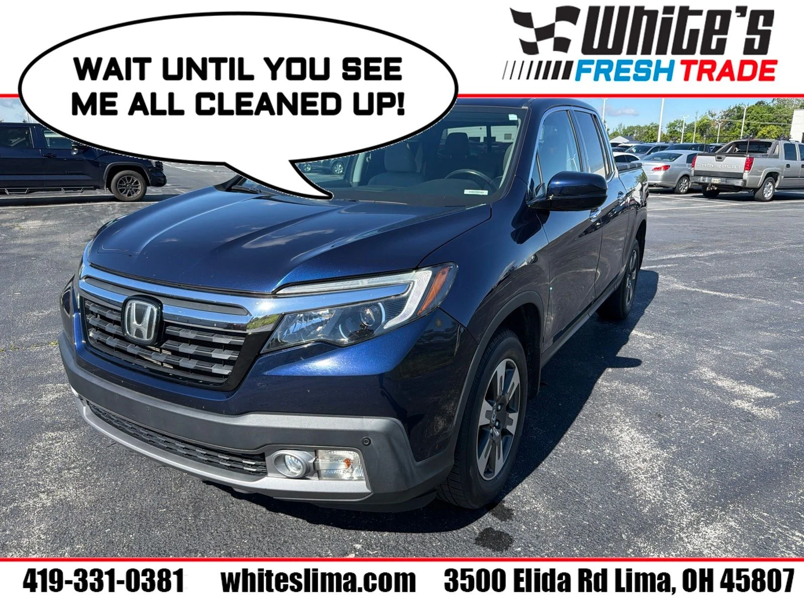Used 2017 Blue Honda RTL-E image 1