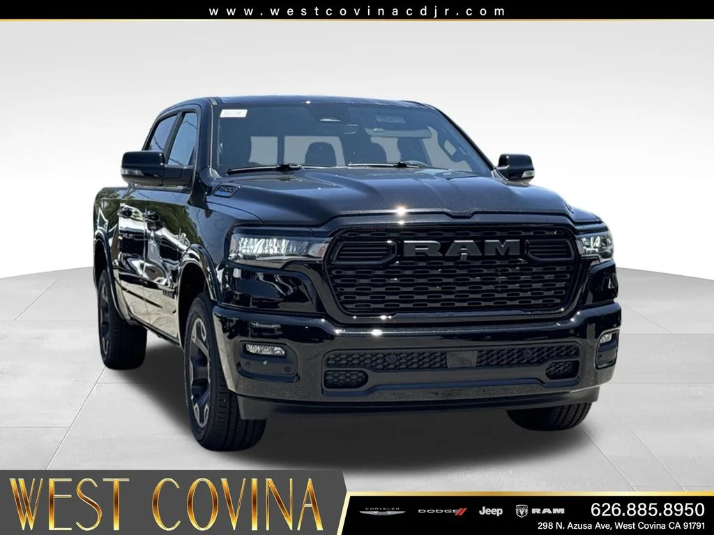 New 2026 Diamond Black Crystal Pearl-Coat Exterior Paint RAM Big Horn/Lone Star image 4