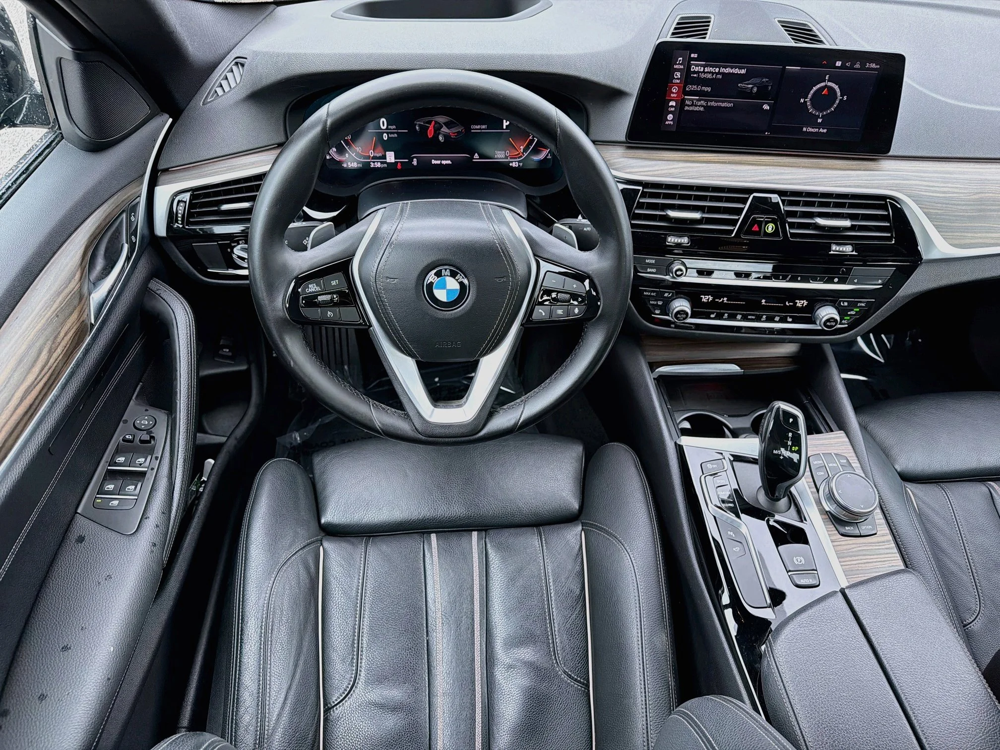 Used 2020 Black Sapphire Metallic BMW 530i image 18