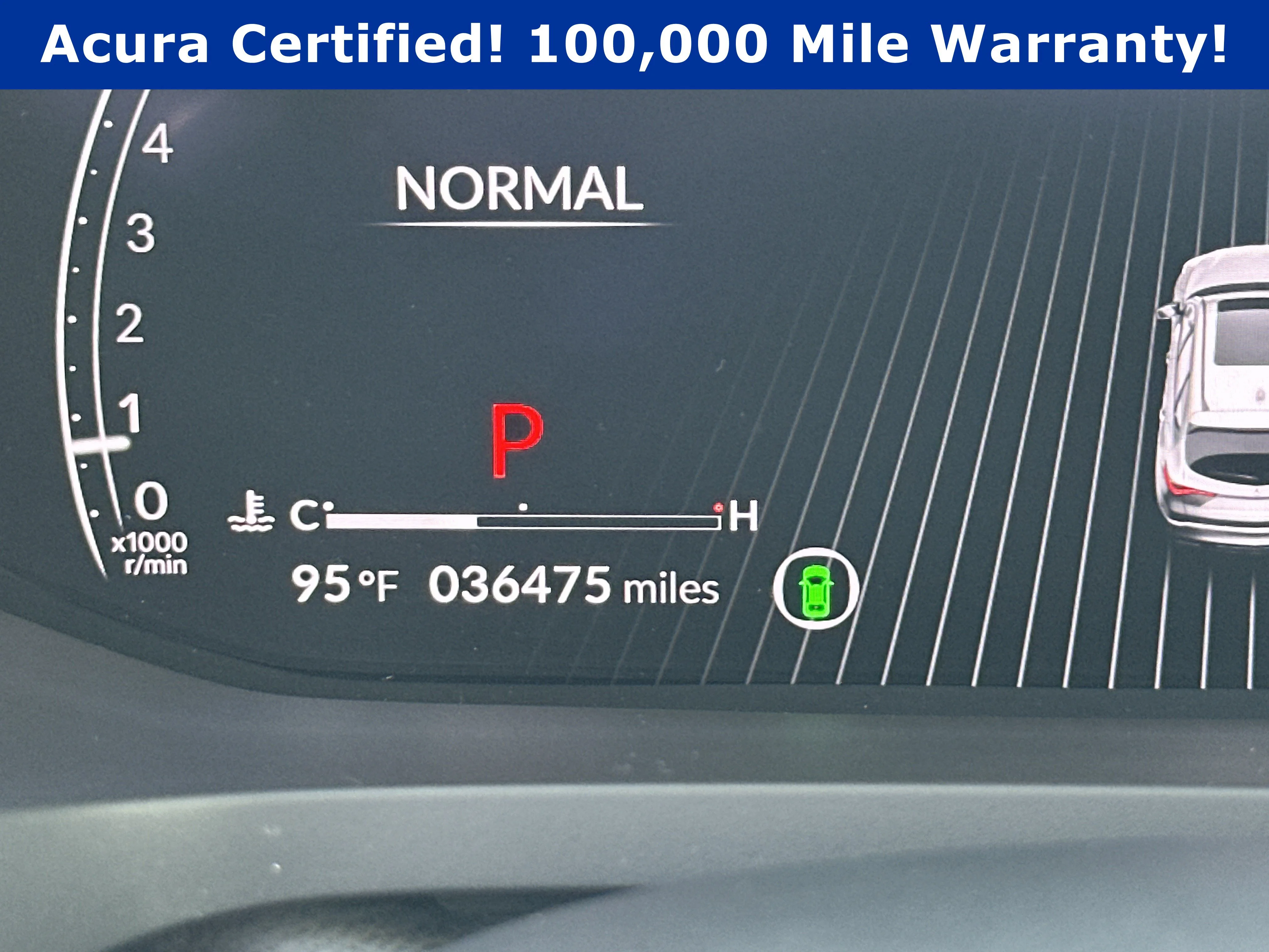 Certified Used 2023 Performance Red Pearl Acura SH-AWD ADVANCE image 65