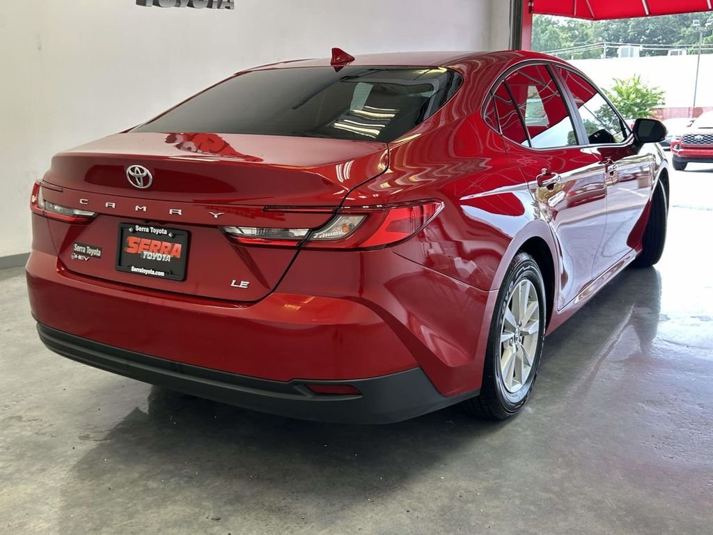 Used 2025 Red Toyota LE image 3