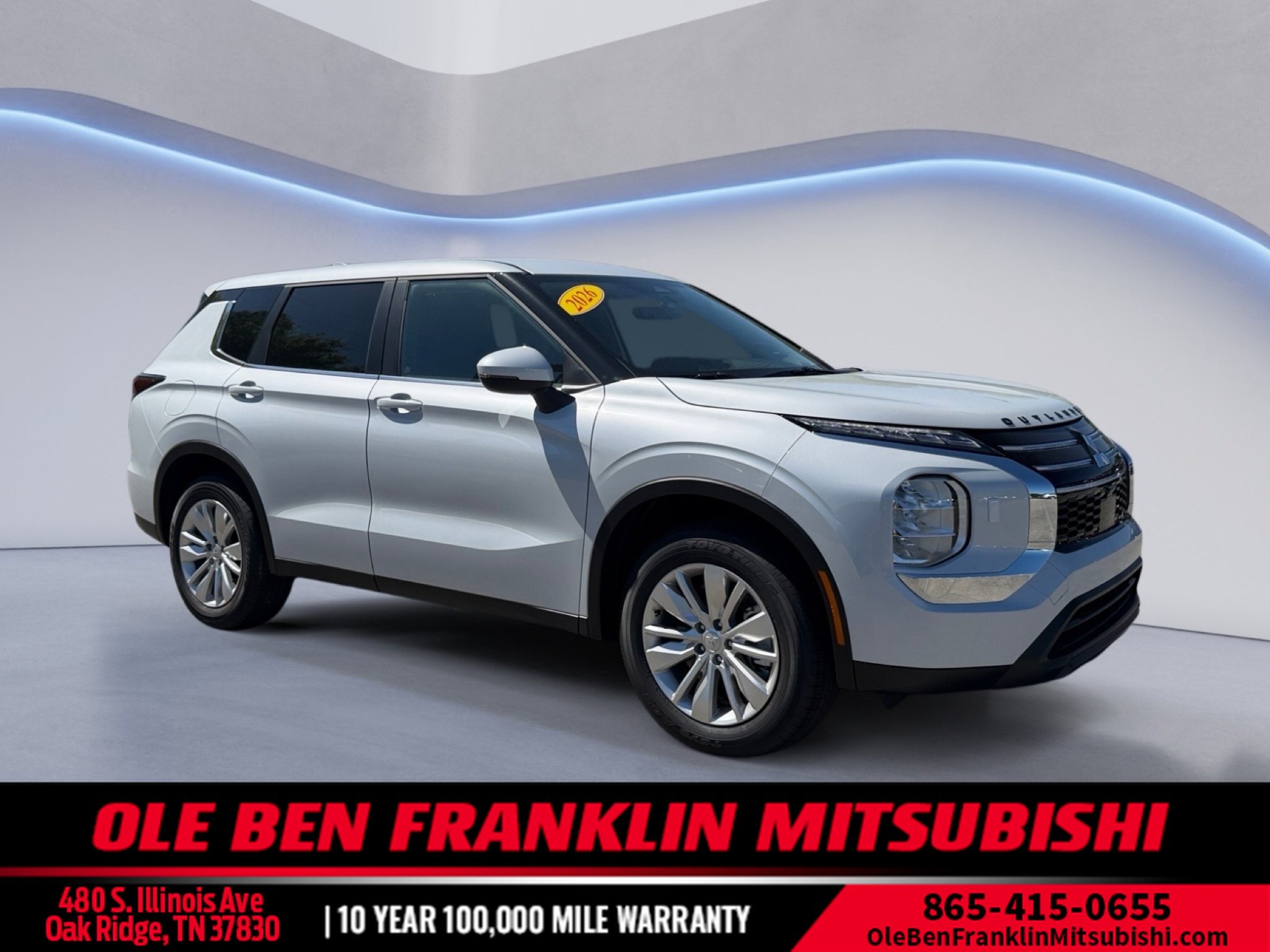 New 2026 White Diamond Mitsubishi ES 1.5T 2WD image 1