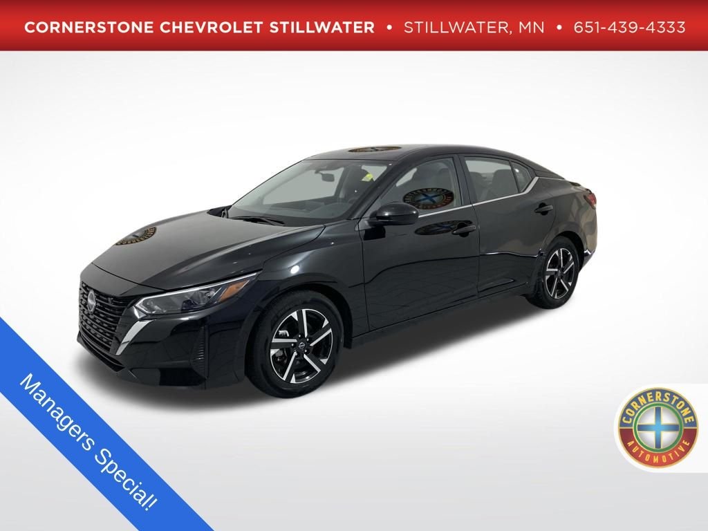 Used 2025 Black Nissan SV image 1
